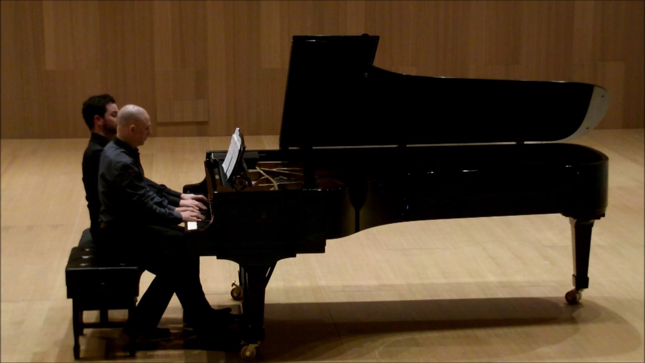J. Brahms. 16 Waltzes Op. 39. For piano four hands. Diego Fedeli - Jorge Villada.