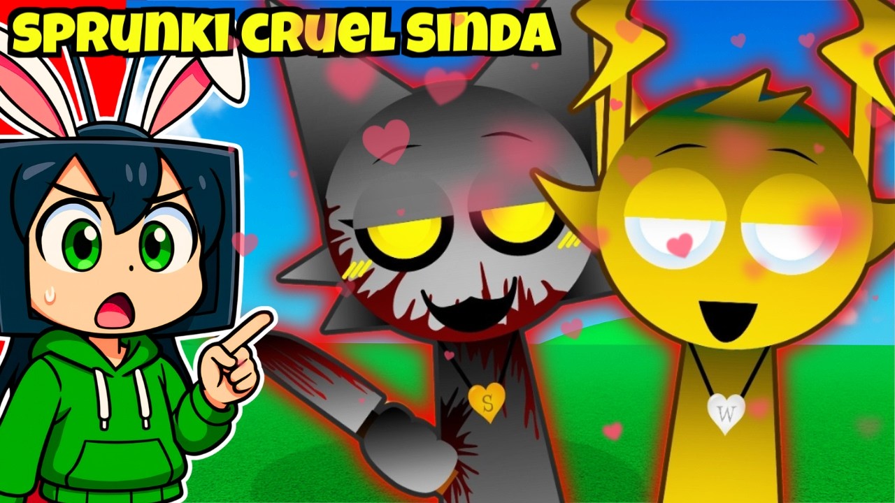 SIMON Y WENDA ESTAN ENAMORADOS Y POSEIDOS 💀 en sprunki cruel sinda mod oc incredibox