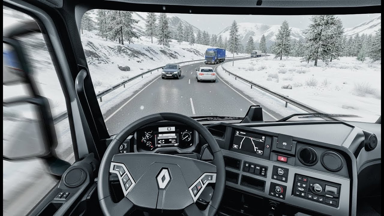 🔴Snow Strom POV | ETS2 | $100,000 today??