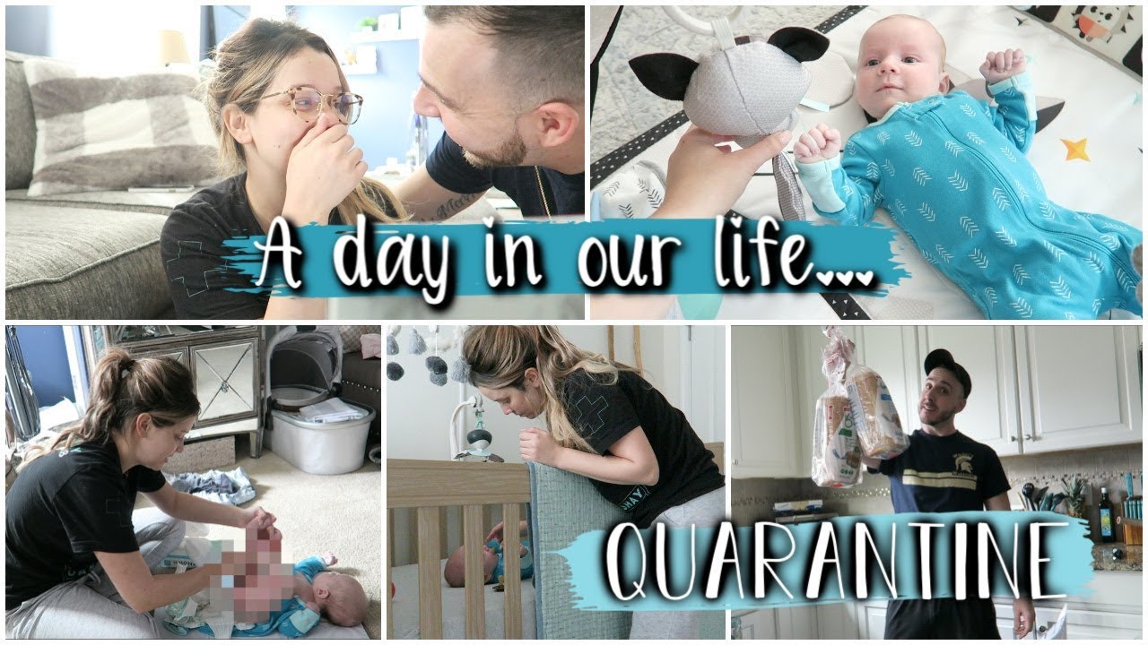 A Day In Our Life In Quarantine with Baby...