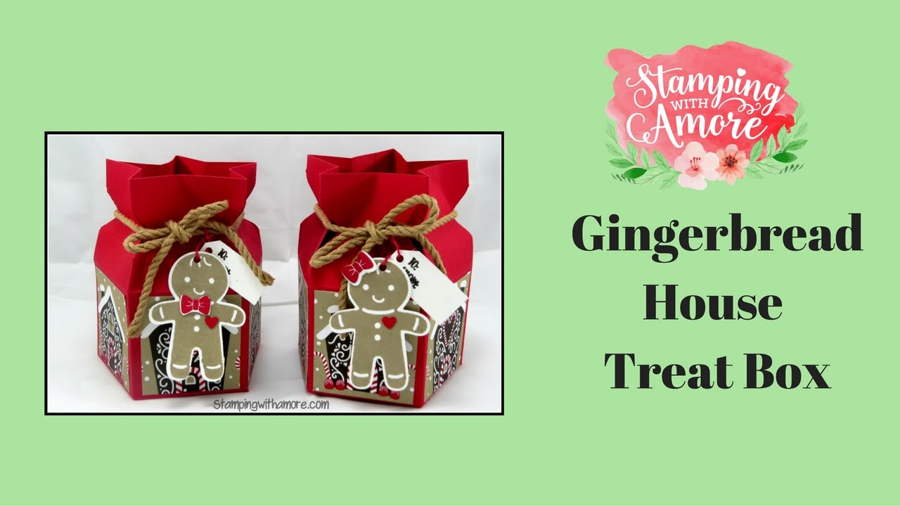Gingerbread House Treat Box