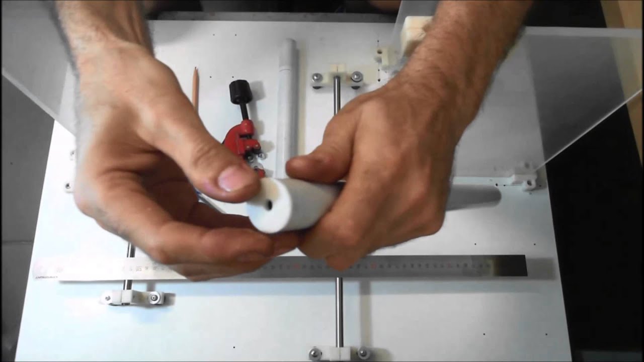 $65 3D Printer made from recycled electronic waste - Build sequence 03 - Base and frame assembly