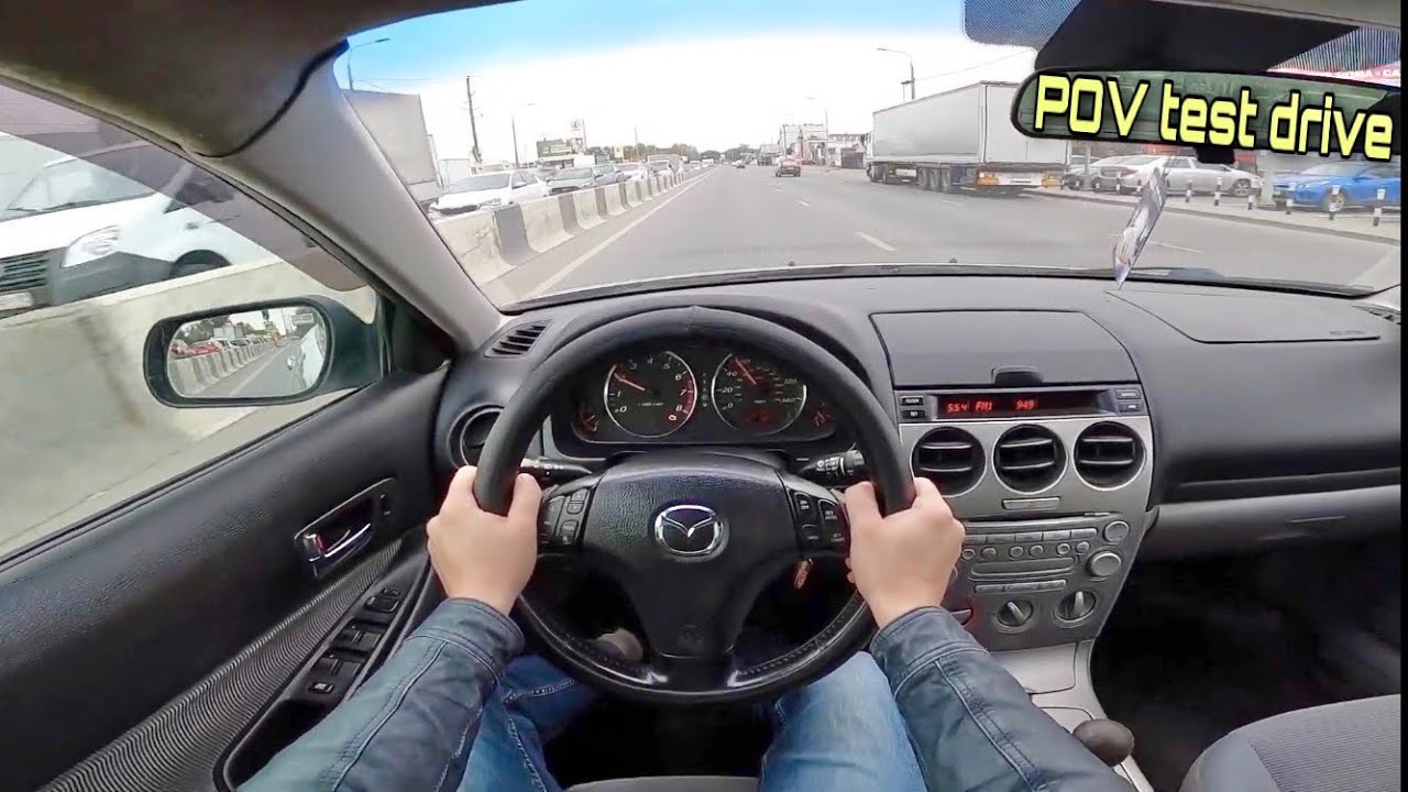 2004 Mazda 6 (2.3 AT) POV test drive