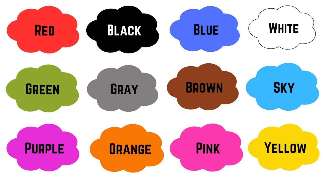 Colours Name | Name of colours | colours name english meain | Colours Name English #colours #colour