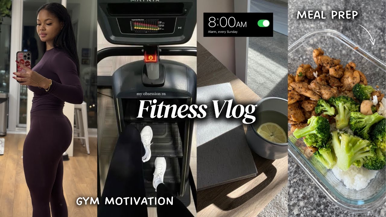 Fitness Vlog: Day In Life Forcing Myself to the Gym, Again...