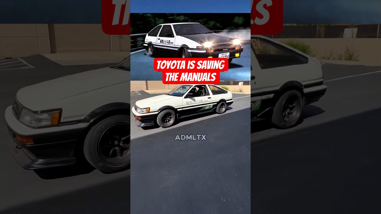 how toyota will save the manual transmission