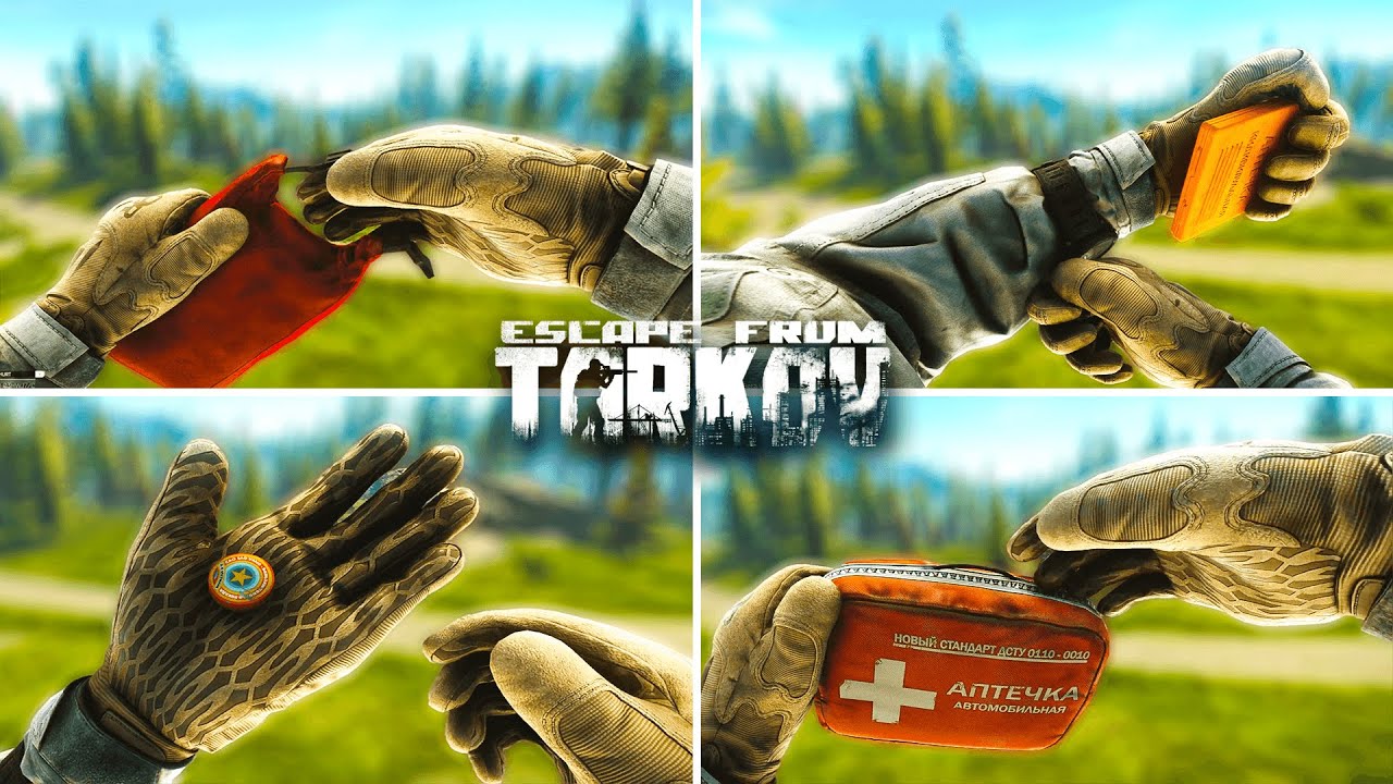 Escape from Tarkov - All Healing and Medical Animations (2023) | 4k