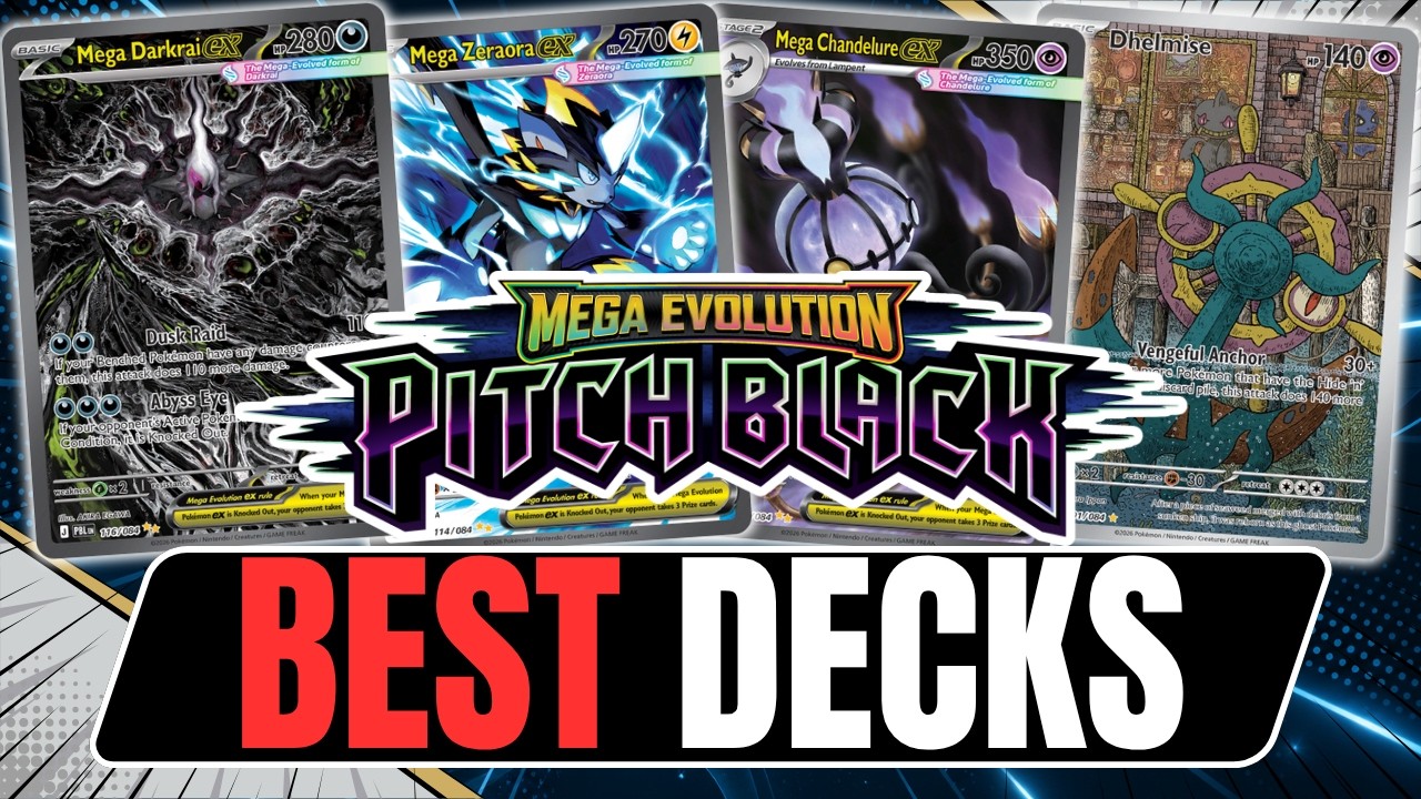 The BEST New Decks From Pitch Black Revealed! | Pokemon TCG Deck Guide