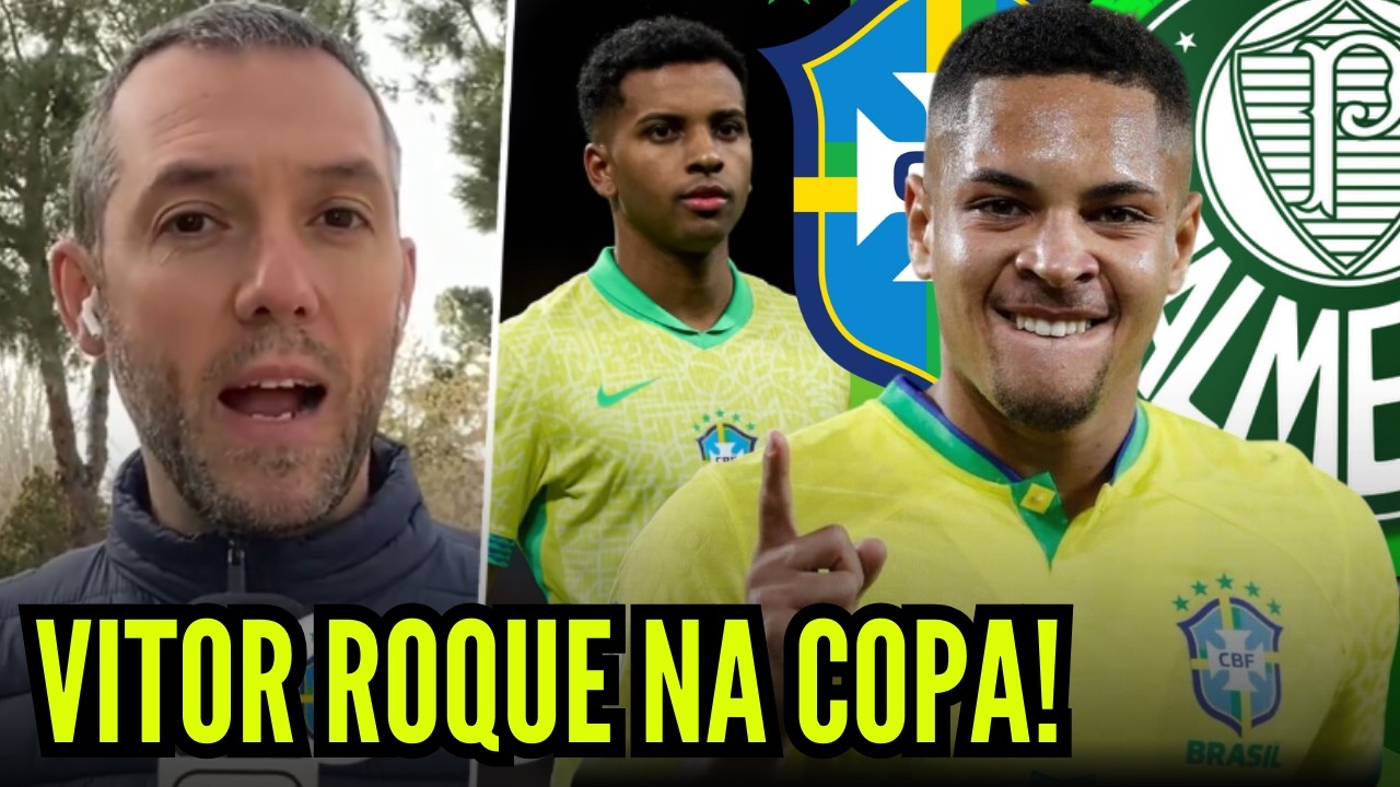 😱 VITOR ROQUE E ANDREAS NA COPA? RODRYGO E GUIMARÃES FORA! VEJA O QUE ACONTECEU!