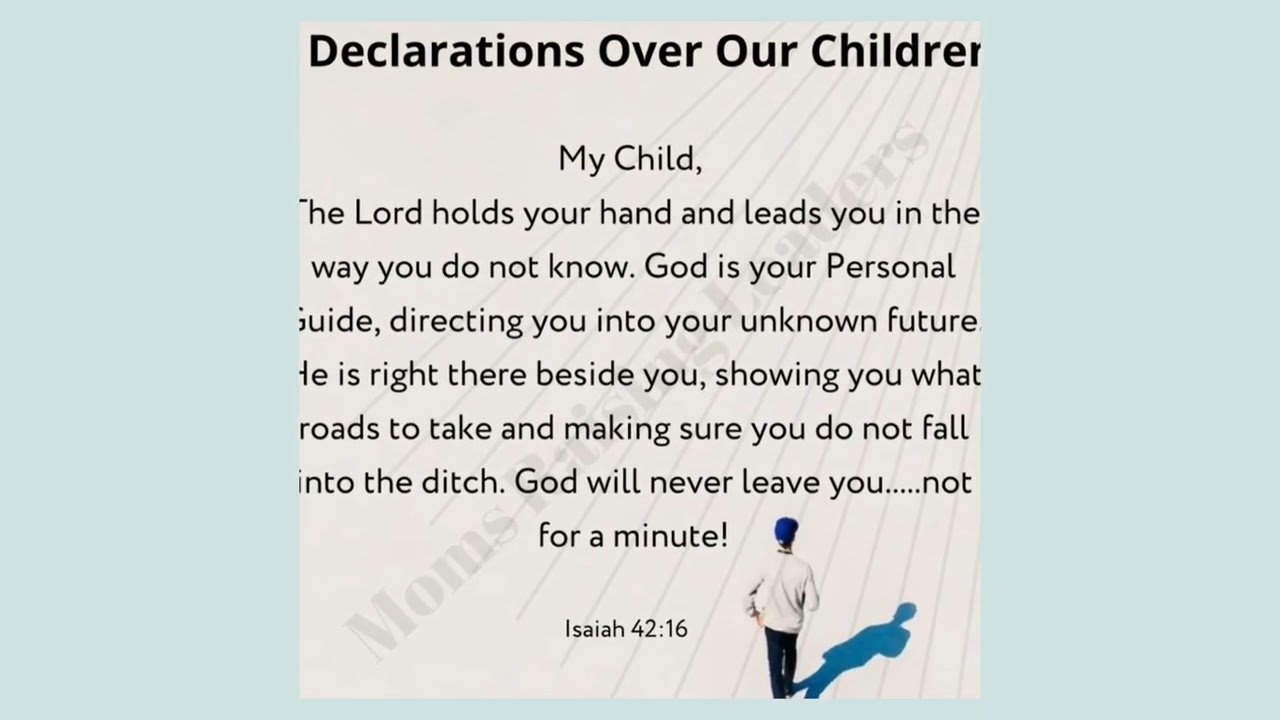 SAYIT Moms: My Child, God Will Not Leave You For A Minute!