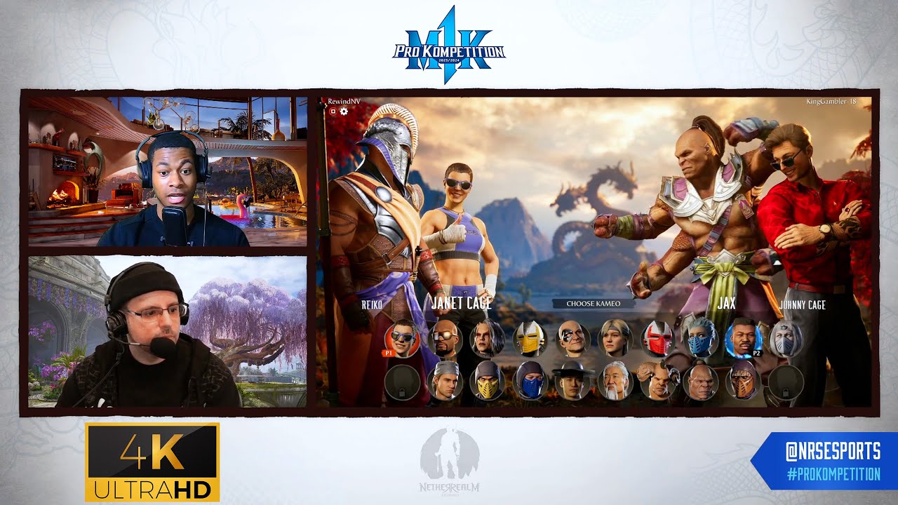 REWIND VS KINGGAMBLER - PRO KOMPETITION NA QUALIFIERS #3 🏆【Mortal Kombat 1】