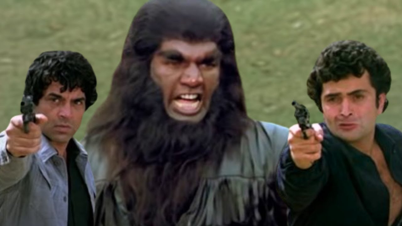 गोली बर्बाद मत करो में गोलियों से मरने वाला नहीं - Rishi - Dharmendra - Katilon Ke Kaatil Part - 9