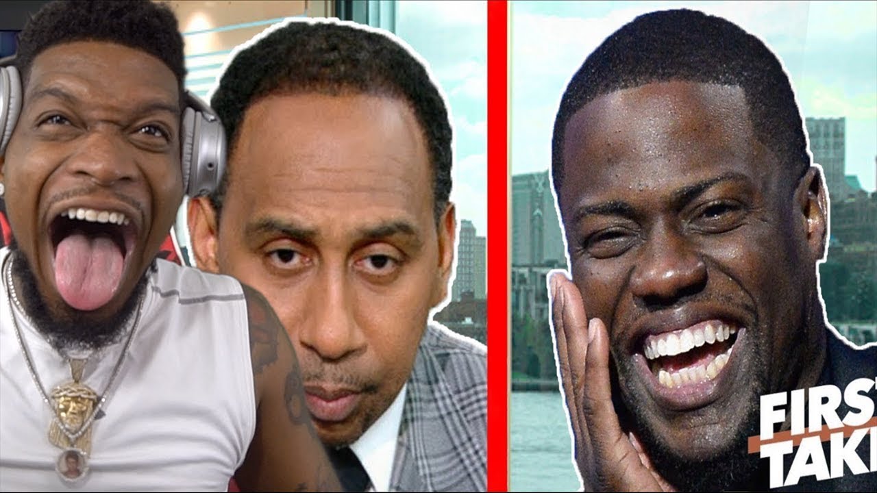 LMFAOO IM CRYINGG! Kevin Hart TROLLING Stephen A.