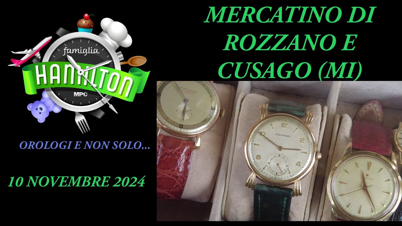 Mercatino di Rozzano e Cusago (MI) 10 novembre 2024
