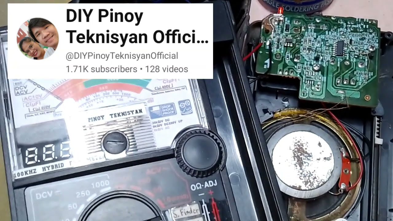 3 BAND AM FM RADIO,WALANG TUNOG,BAGSAK ANG BOLTAHI ANO ANG DAHILAN AT PAANO AYUSIN? #233