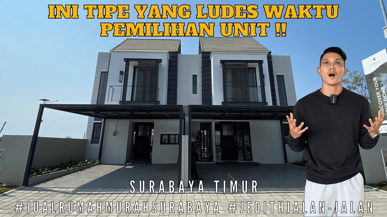 #178 Rumah Surabaya | Rumah Amesta Living | Rumah Surabaya Timur