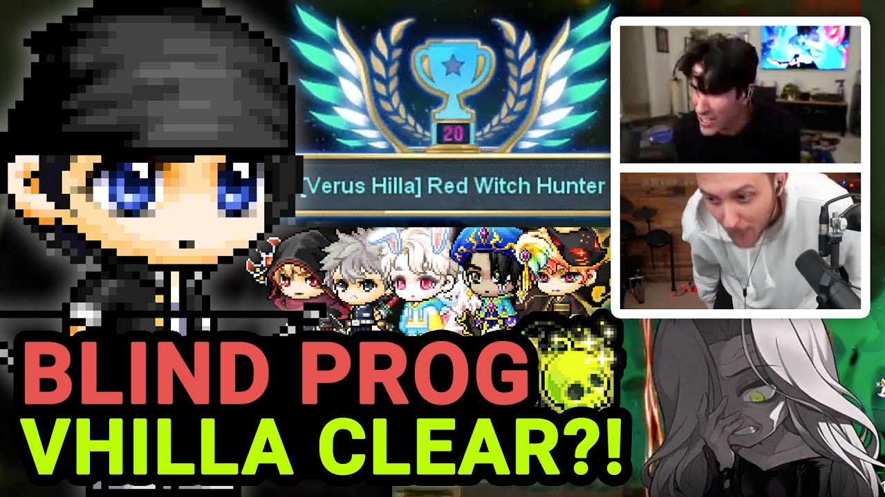 Lost Ark Streamers FIRST CLEAR Verus Hilla in MapleStory! | MapleStory Weekly Clips #28