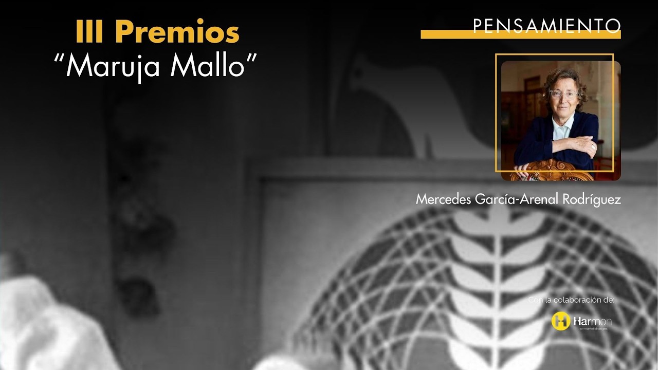 III Premios Maruja Mallo - Mercedes García-Arenal Rodríguez - Pensamiento