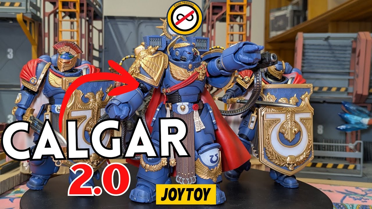 Обзор набора JOYTOY Calgar and Victrix Guards (издание Space Marine 2)