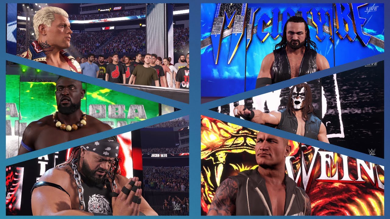 MY CREATED SUPERSTAR ENTERS ELIMINATION CHAMBER 😱 | WWE 2K25 CHAOS