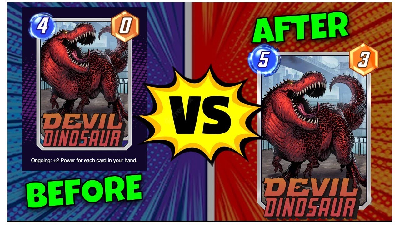 ALL THE BUFFS AND NERFS in Marvel Snap Until TODAY