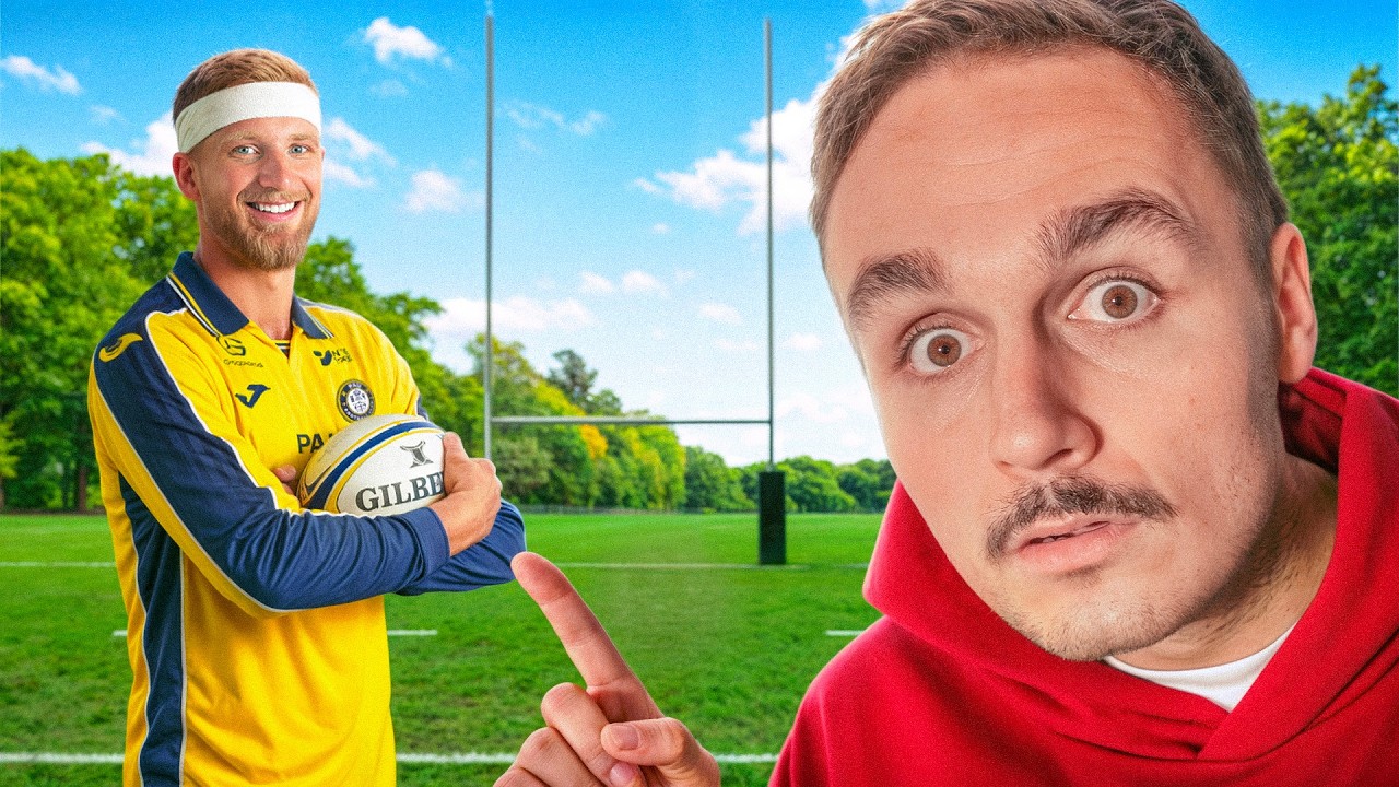QUE VAUT UN FOOTBALLEUR AU RUGBY??(il se fait découper) Ft Val Lienard