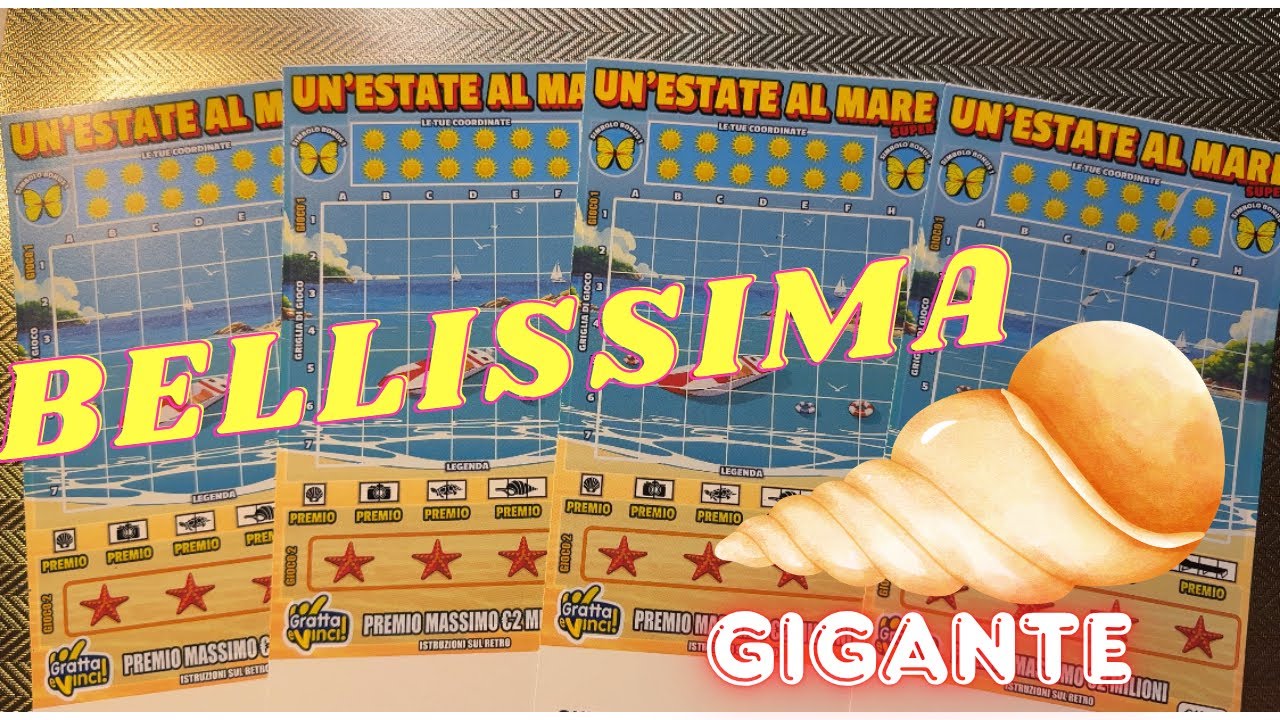 Ho vinto con la CONCHIGLIA GIGANTE 🤑💰🐚#grattaevincioggi