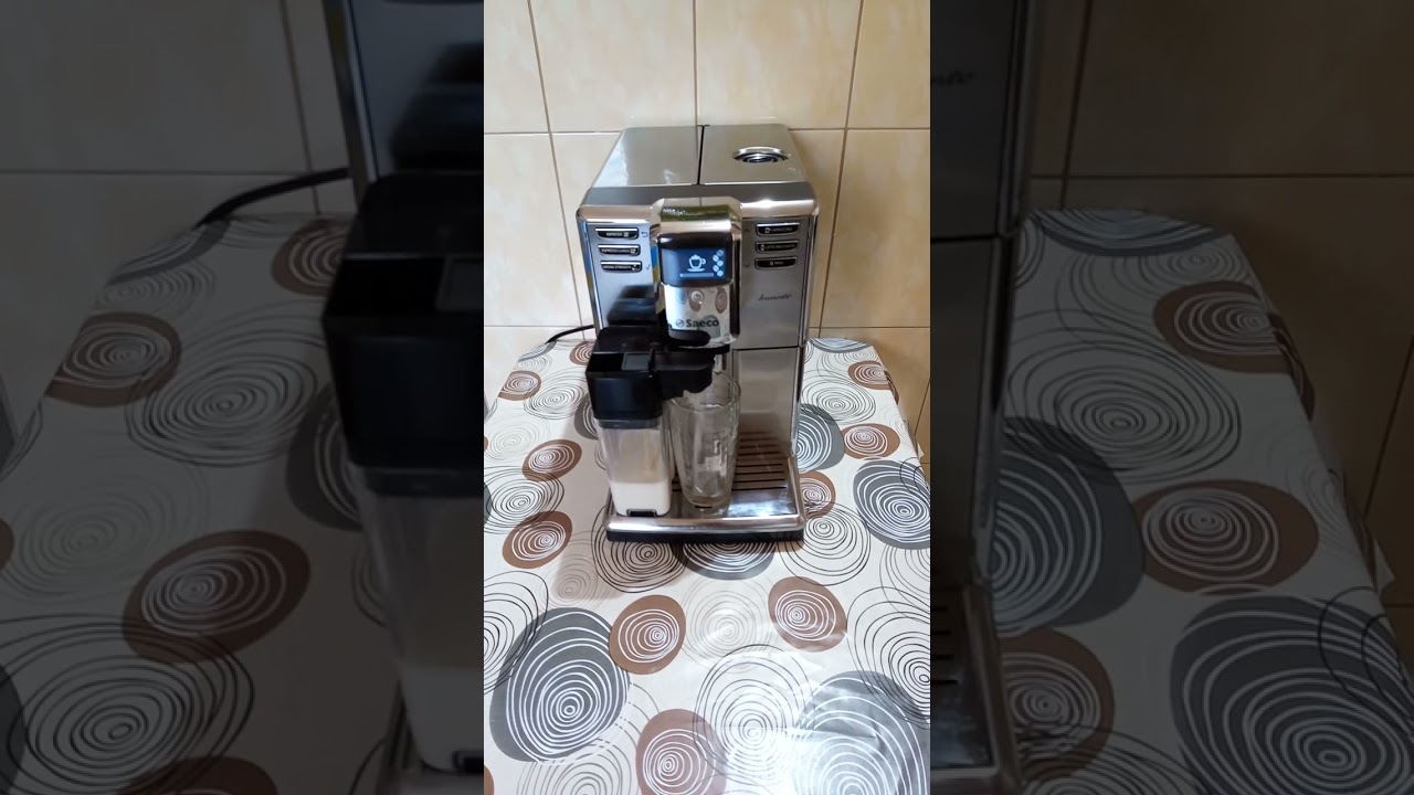 Работа моей кофемашины Saeco Incanto HD8918