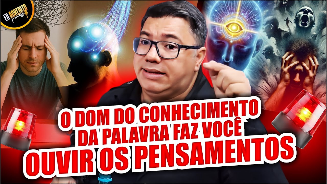 O QUE NÃO TE CONTARAM SOBRE O DOM QUE TE FAZ LER PENSAMENTOS | PR. ROGÉRIO ZAYIT