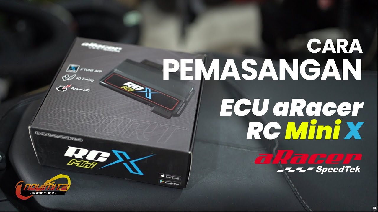 CARA PEMASANGAN ECU aRacer MINI X (TERBARU)