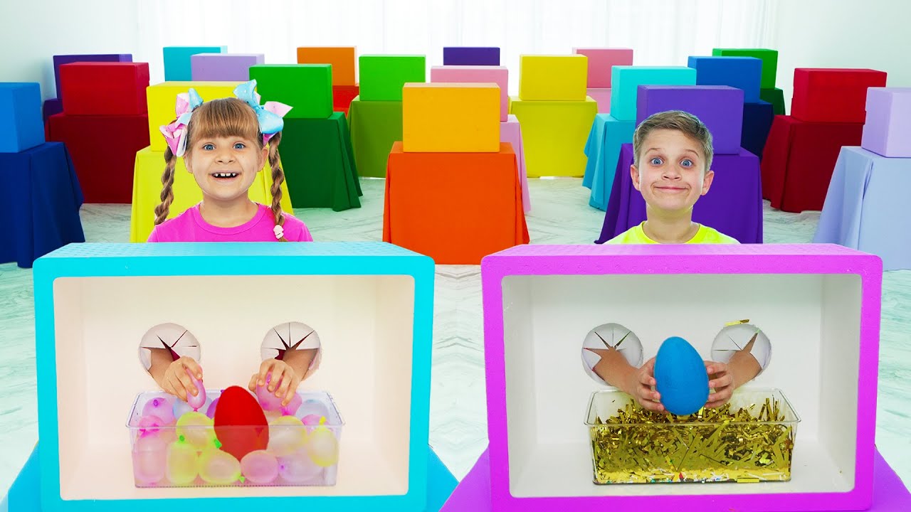Diana und Romas EPIC-Ostertags-Challenge: Finde die verlorenen Ostereier!