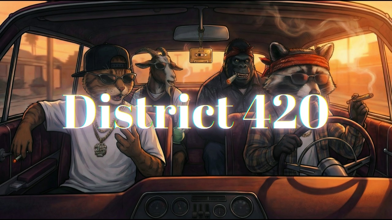 90s Gangsta Rap & Boom Bap 🔥 Real Street Classics | District 420 Hotbox