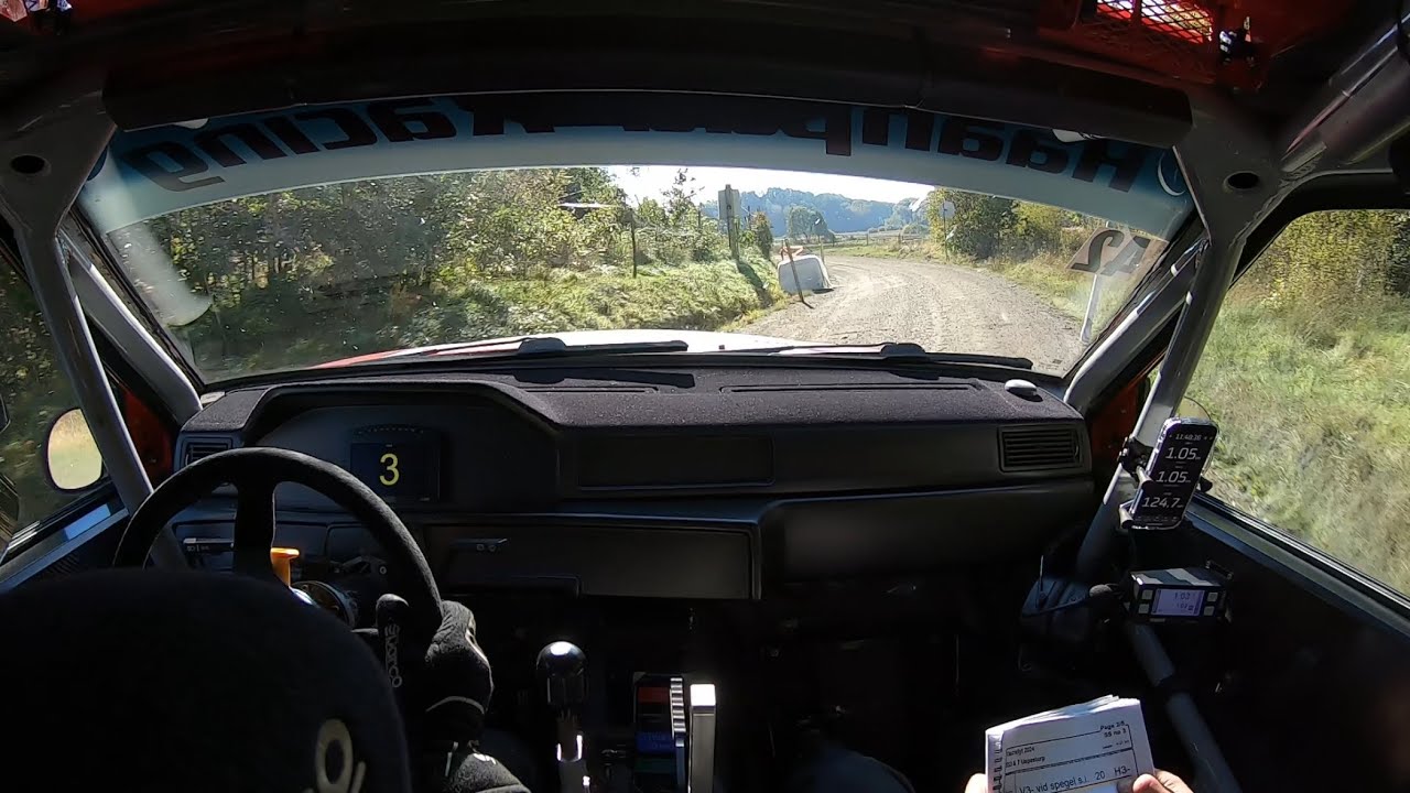 Västrallyt 2024 ss7 Hugo & Stefan Carlberg Haanpää Racing