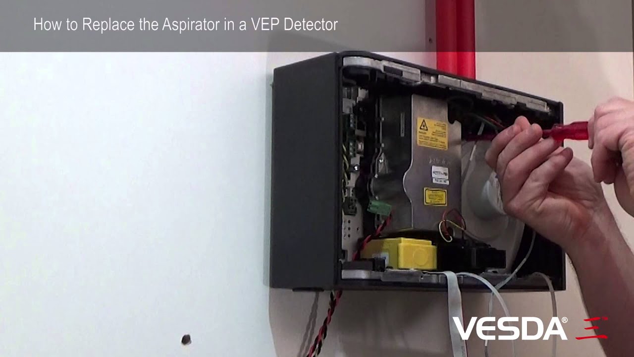 VESDA-E VEP/VEU/VES - How to Replace the Aspirator in a detector