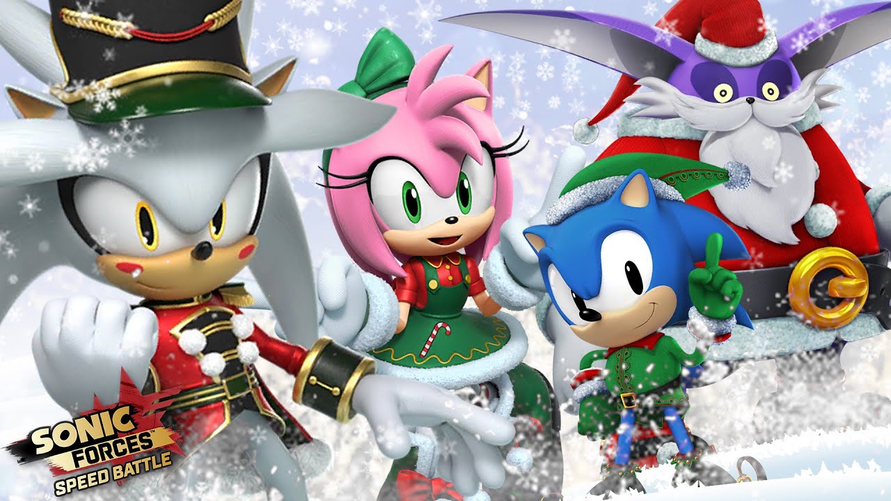 ❄☃ 📲 El Mejor Personaje ❓ Silver Cascanueces Y Todos Los Personajes Navideños De Sonic Forces 🌟❄☃