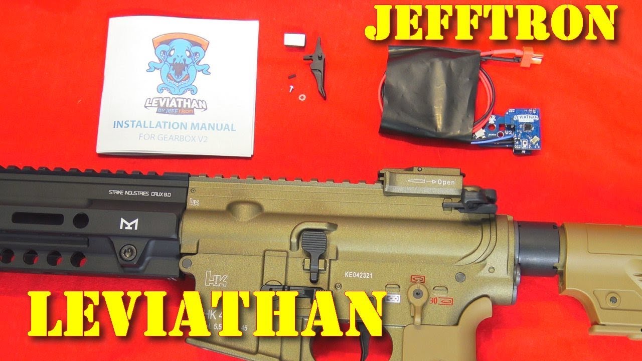 Airsoft - JEFFTRON Leviathan trigger unit [ENG subs]