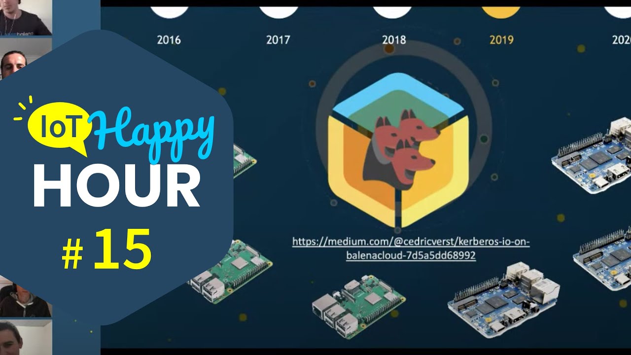 IoT Happy Hour #15:  Kerberos.io - IoT Security Cameras