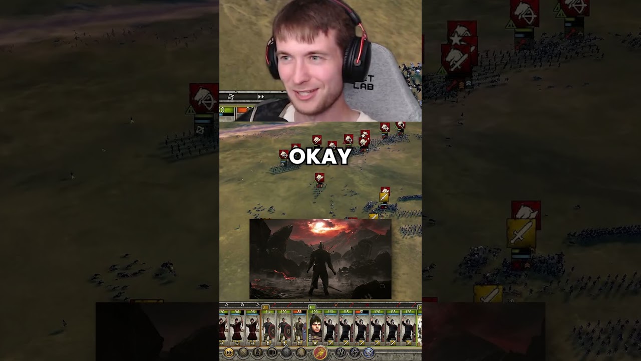 Finally, We Meet Attila In Combat #totalwar #attila #rome2