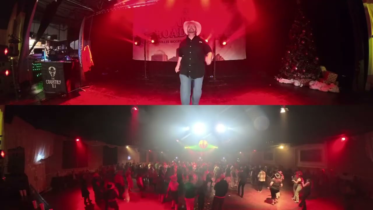 Fireball Line Dance Tuition Video - Split Screen 
