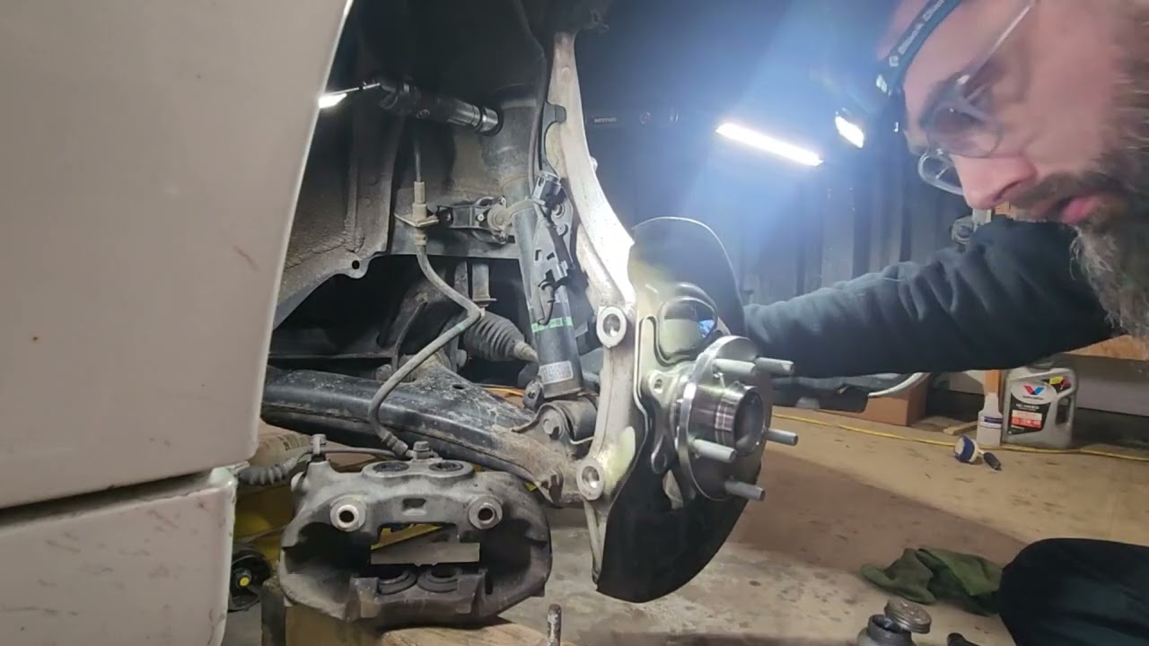 Lexus LS430 Front Wheel Bearing and Brake Replacement