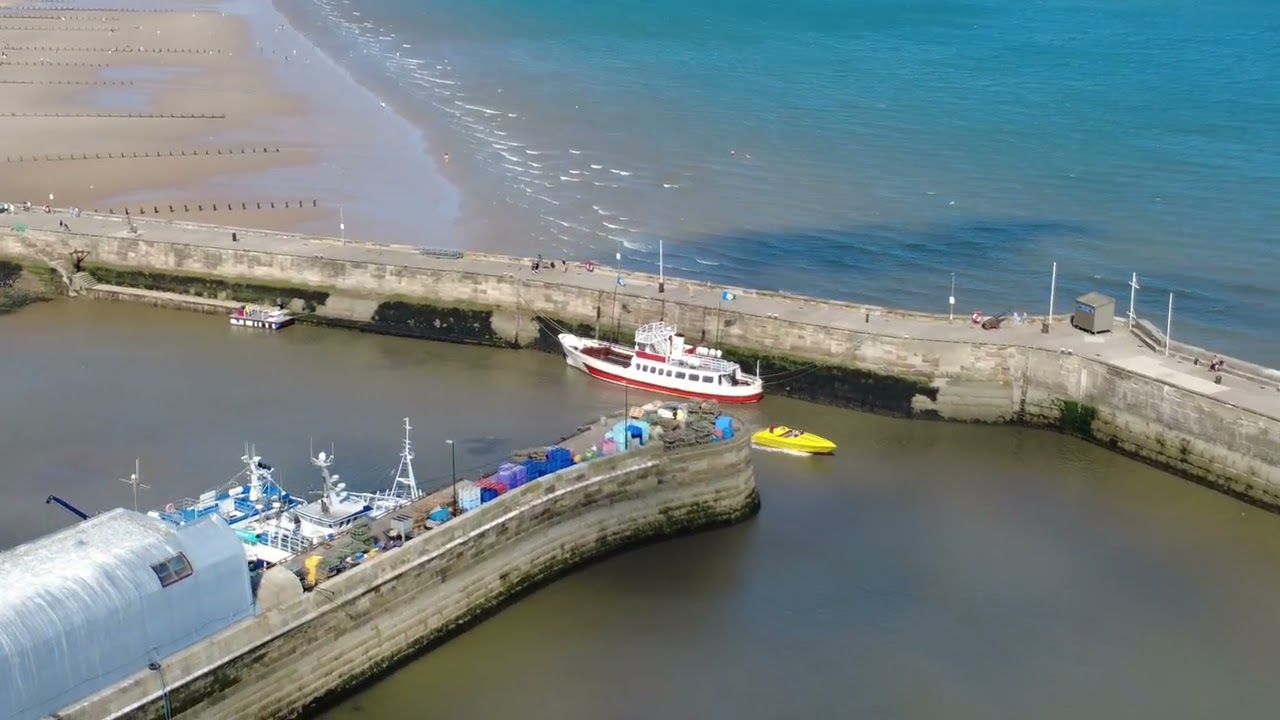 Lets have a look at Bridlington harbour.