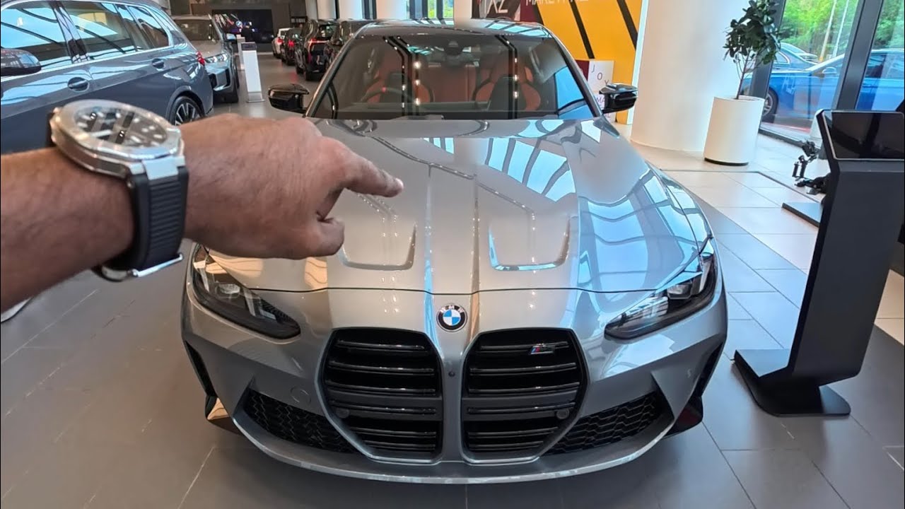 POV! BMW M3 Competition in Skyscraper Grey Metallic & Kyalami Orange