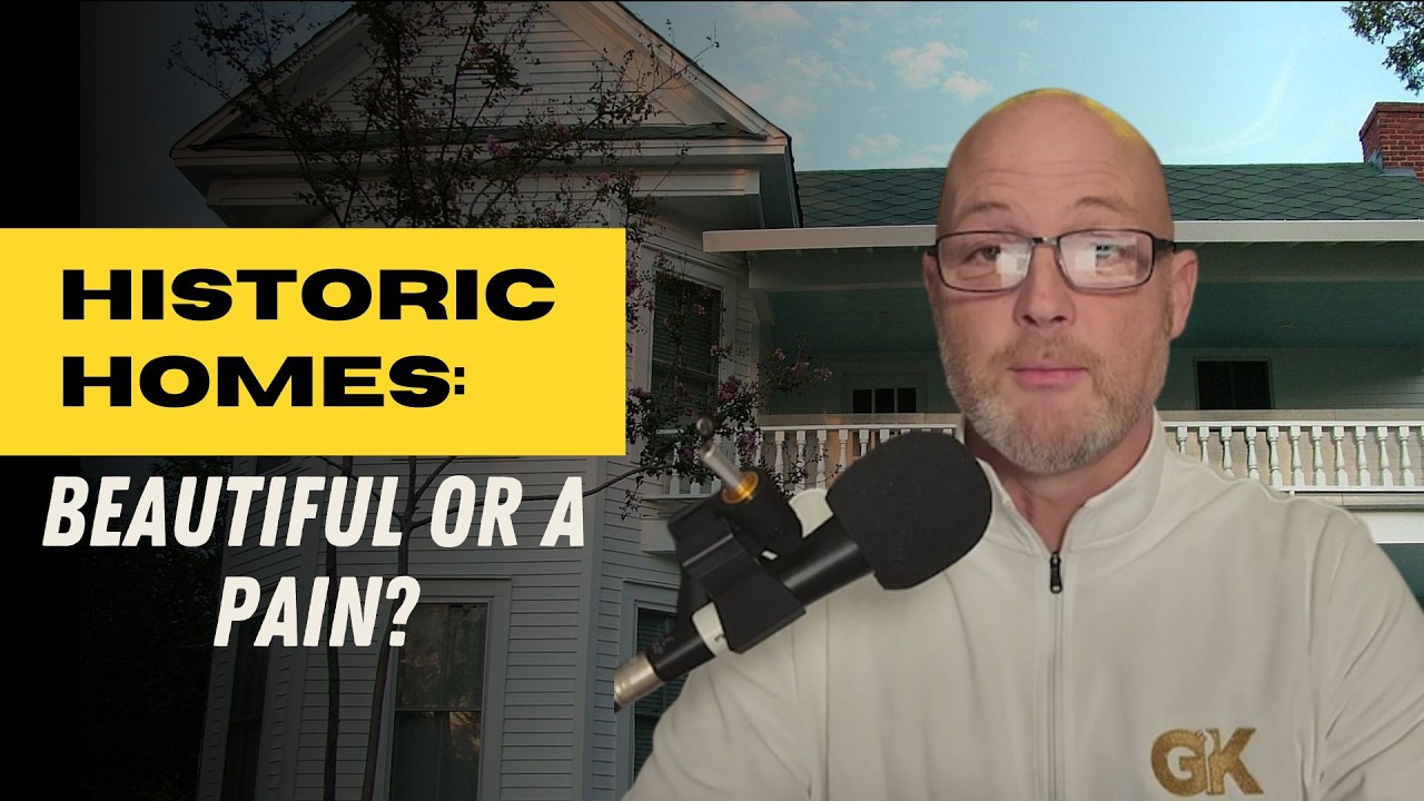 Historic Homes Beautiful or a Pain? #HistoricHomes #HomeBuying #OldHouseCharm