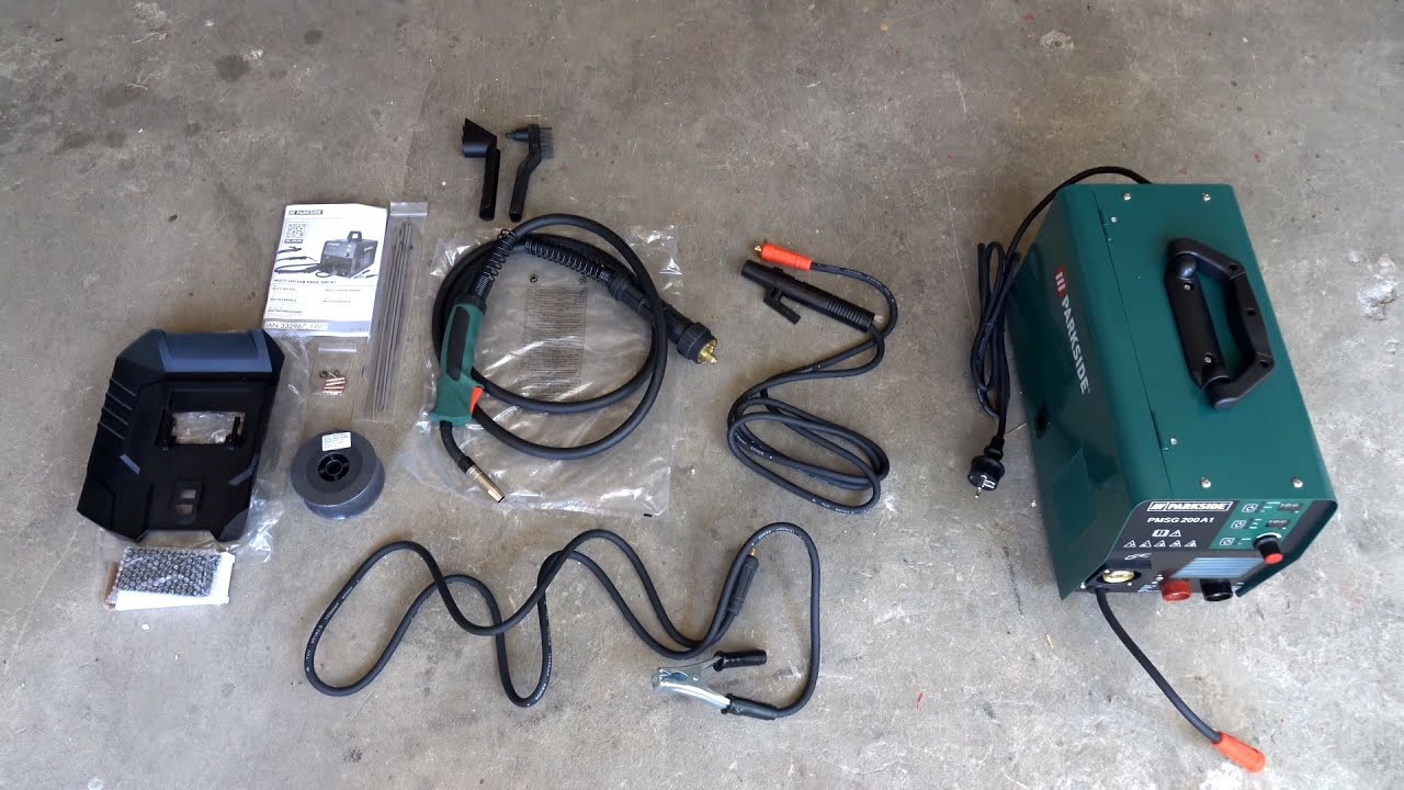 Multi Welder -&nbsp; PARKSIDE PMSG 200 A1 TIG, MIG, MMA&nbsp; |&nbsp; Unboxing and Test
