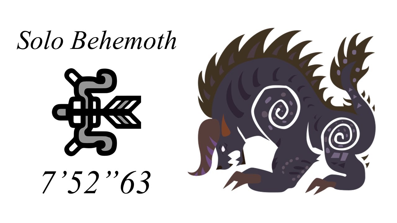 MHW: Behemoth Solo Bow - 7'52