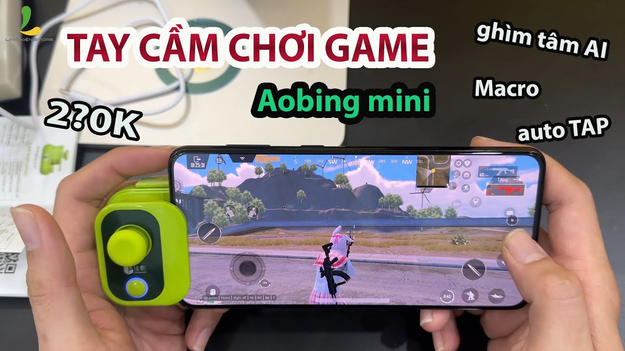 [ANDROID] Review hướng dẫn cài đặt tay cầm Aobing mini FULL tính năng chỉ hơn 200K
