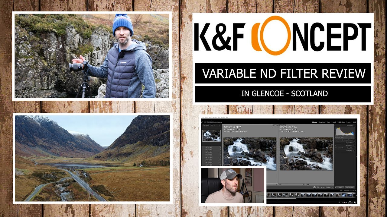 K&F Variable ND Filter Review, tested in Glencoe, Scotland.