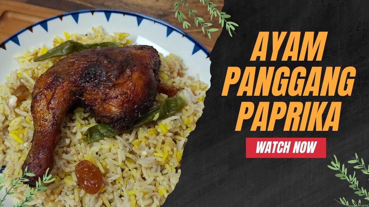 Ayam enak tanpa goreng! Resep AYAM PANGGANG PAPRIKA