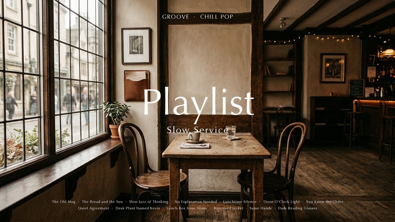 Playlist🌸 | A Slow Groove That Fills the Room 😎 | Cafe &middot; Work &middot; Focus | GROOVE &middot; CHILLPOP