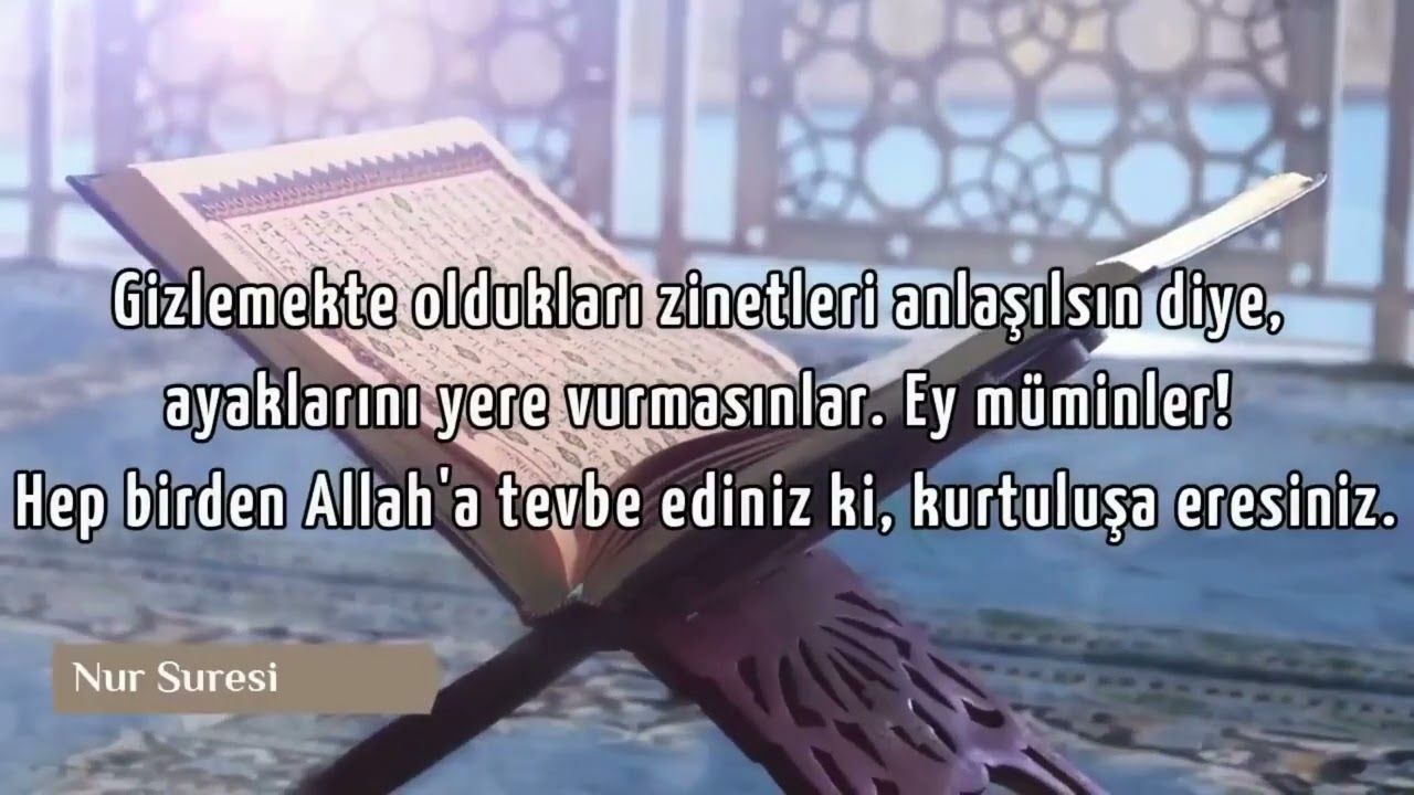 Kuran ı Kerim Meali 18.Cüz